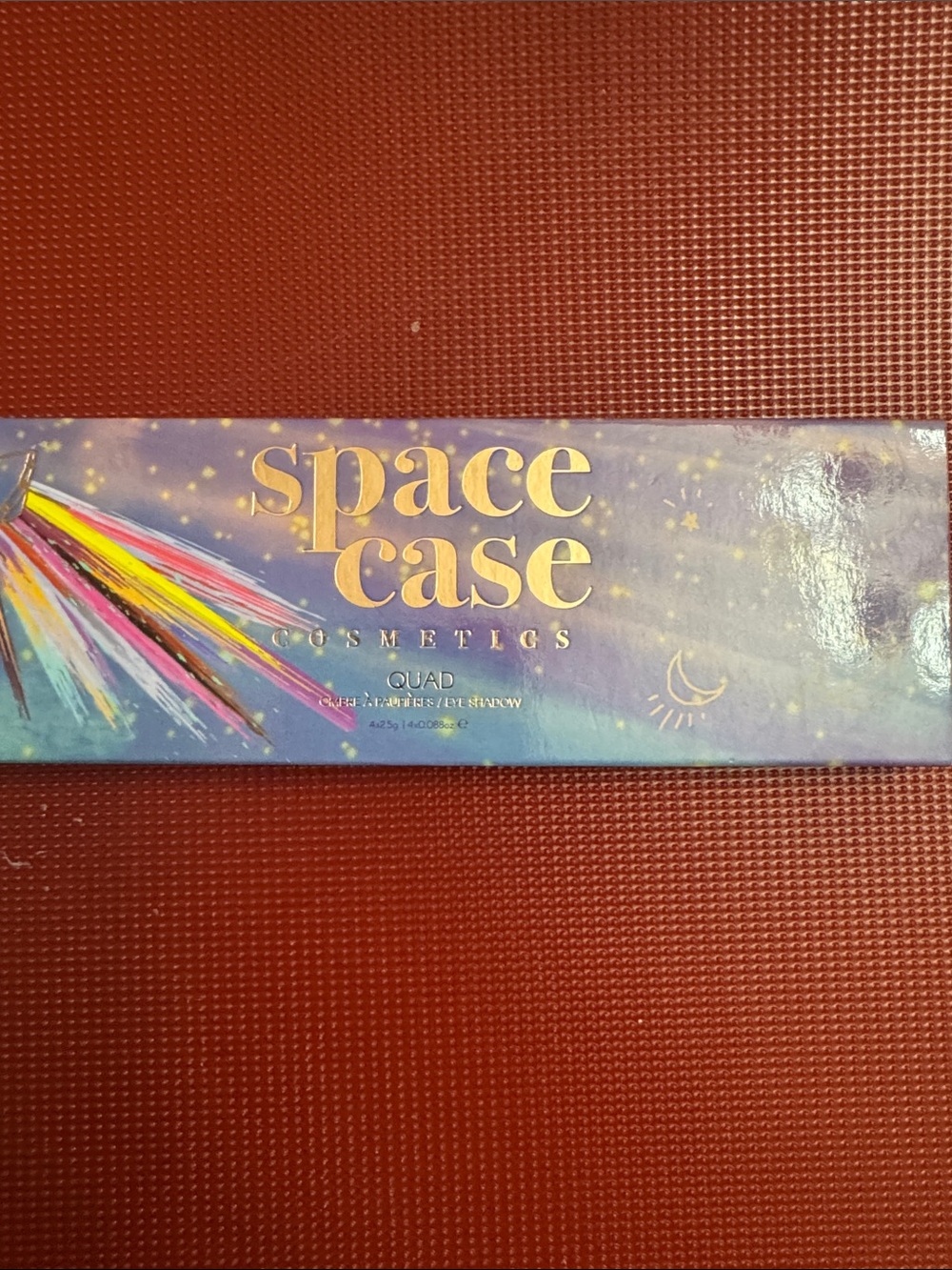Space Case Cosmetics Purple Eyeshadow Quad - Vibrant Purple Palette